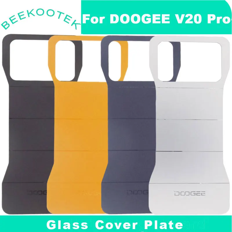 New Original DOOGEE V20 Pro Battery Cover Back Cover Cell Phone Glass Cover Plate Accessories For DOOGEE V20 Pro Smart Phone