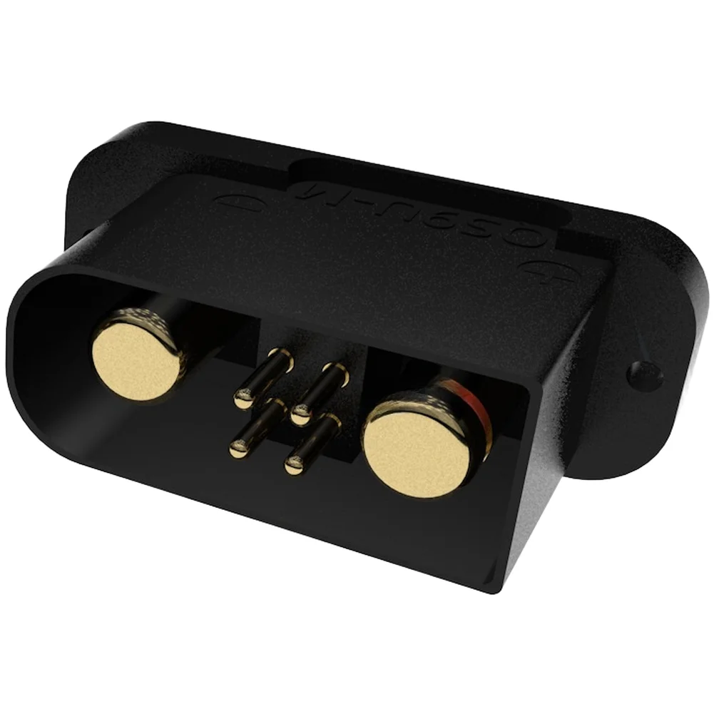 QS9U 160A Spark Connector Pair for RC Aircraft For Aerial Vehicles Robotics with PA Housing and Gold Plated Copper