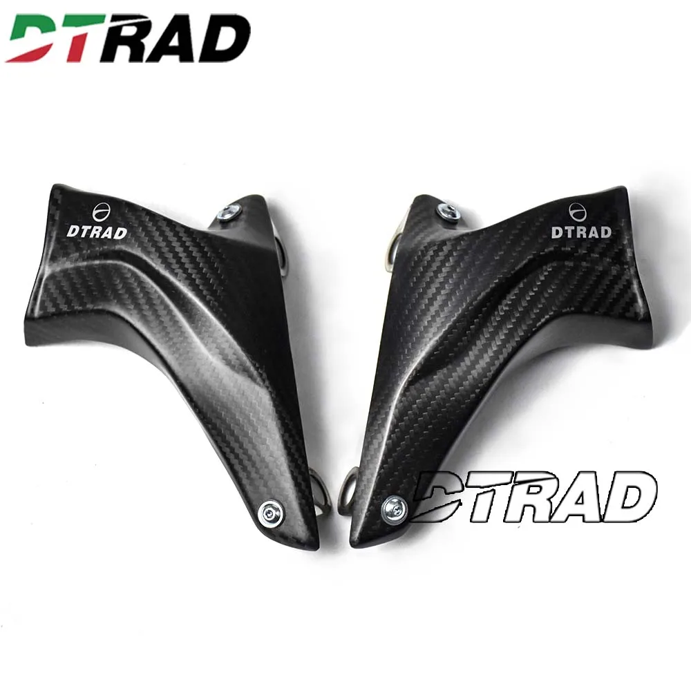 Carbon Fiber Caliper Radiator Guard Brake Duct Cooling For APRILIA RSV4 Facter /APRC/APRC ABS Motorcycle Air Cooler Mounting Kit