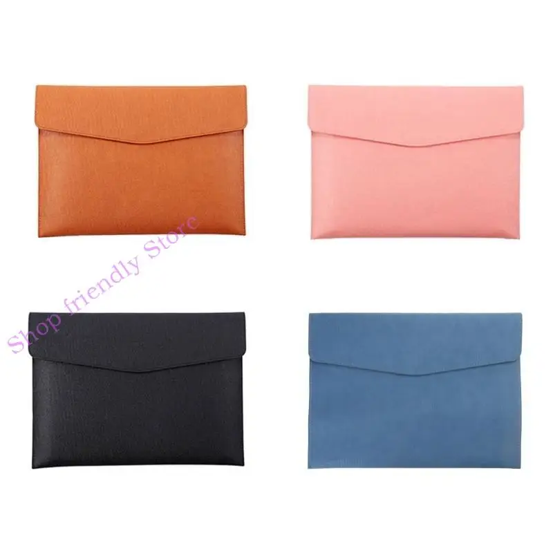 

594A Waterproof Leather Business Briefcase File Folder Document Paper