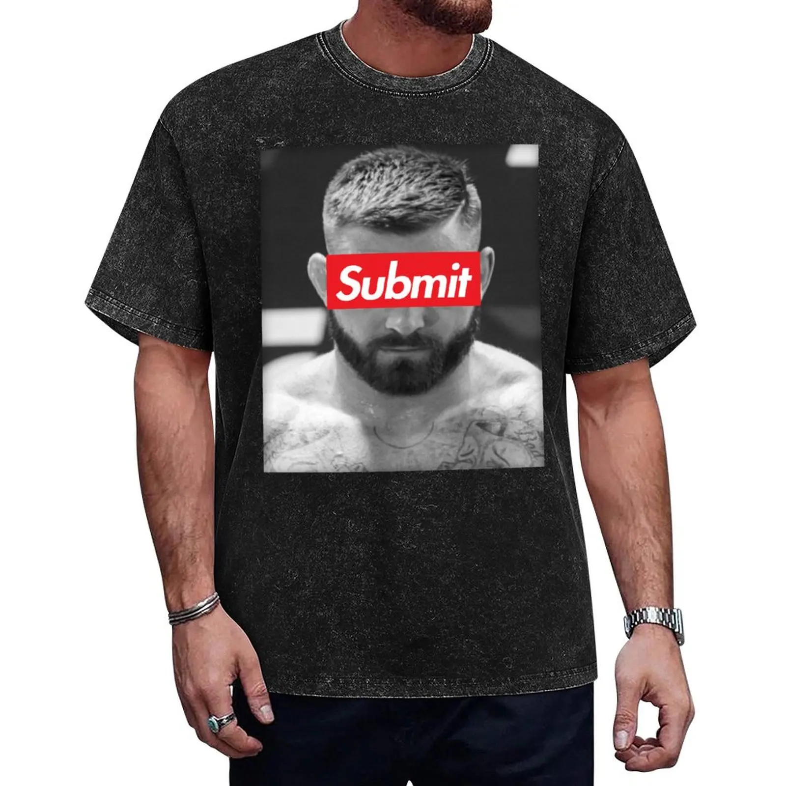 

Gordon Ryan Submit T-Shirt boys animal print anime clothes Short sleeve tee men