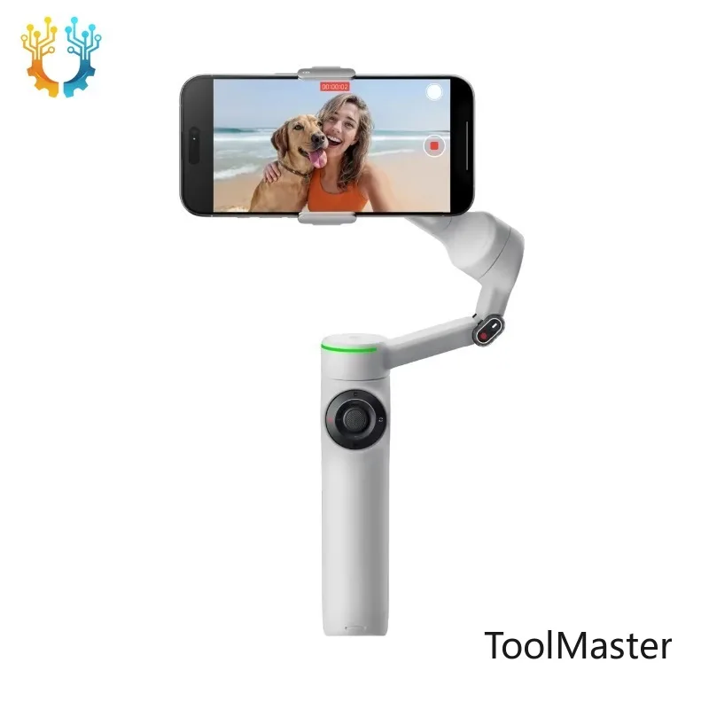 

【2026】Inst360 Flow 2 Pro Mobile Phone Stabilizer Handheld Gimbal 3- Intelligent Follow-up 360 Degrees Foldable Portable For
