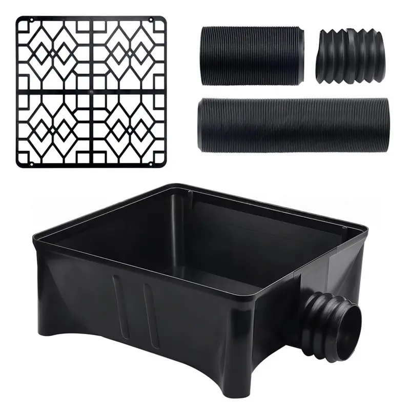 [newa76k-】-kit-di-estensione-per-tubo-di-scarico-e-raccolta-dell'acqua-piovana-da-giardino-con-vaschetta-di-raccolta-per-il-drenaggio-delle-fondamenta-della-casa