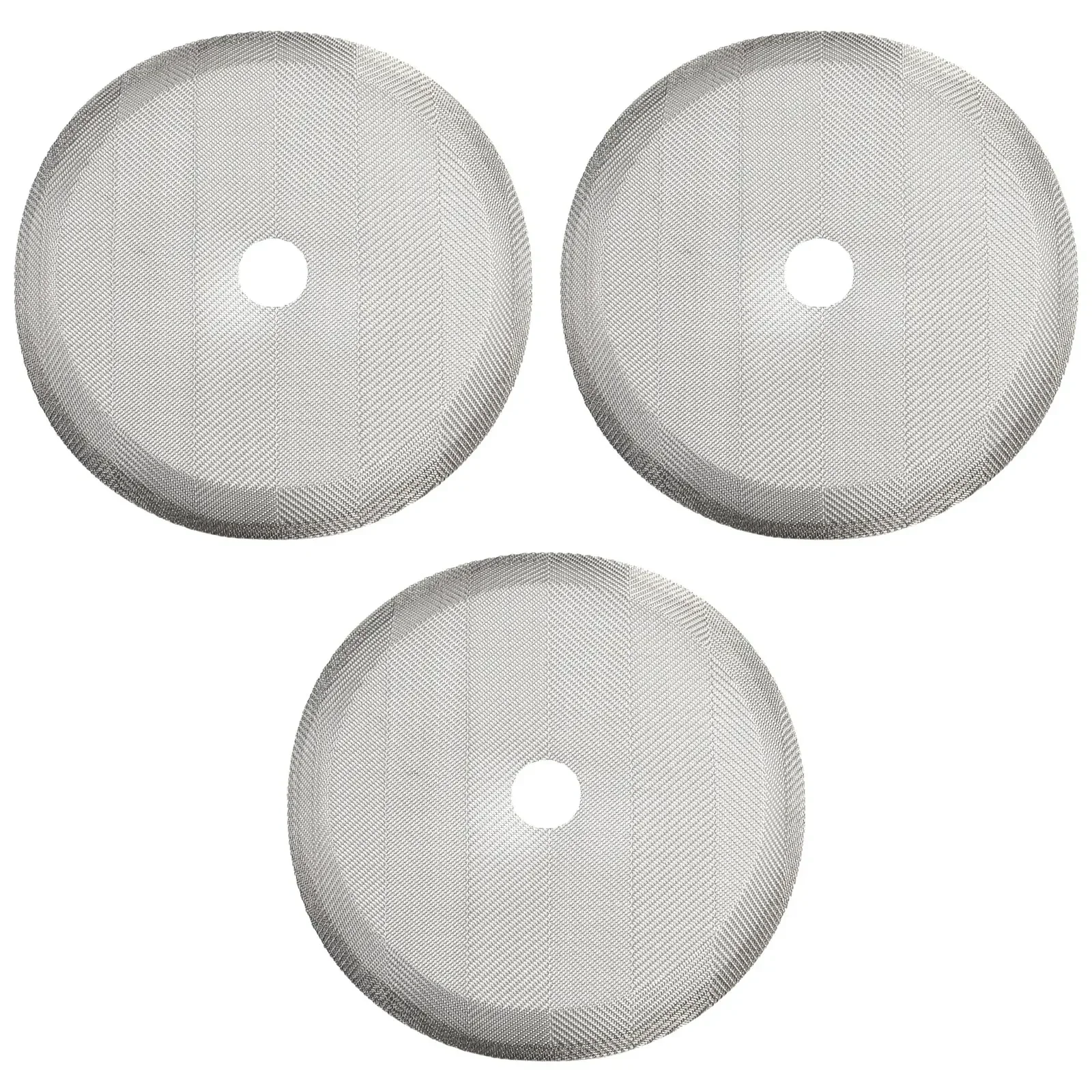 French Press Filters Coffee Press Filters 3PCS/set 7.2CM/8.7CM/10CM Coffee Accessories Silvery Kitchen Appliances