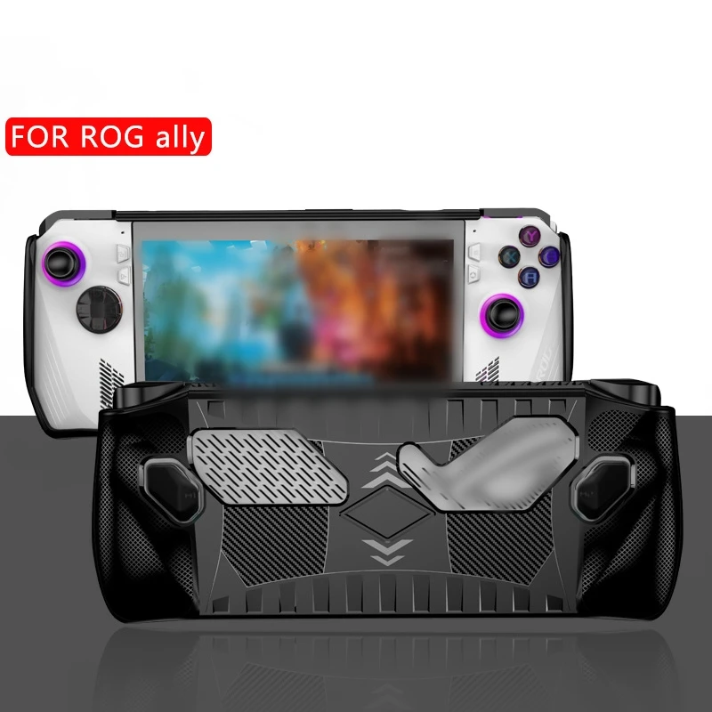 

Game Console Soft Shell Game Console Accessories for ROG Ally Console TPU Case Shockproof Anti-drop Cover