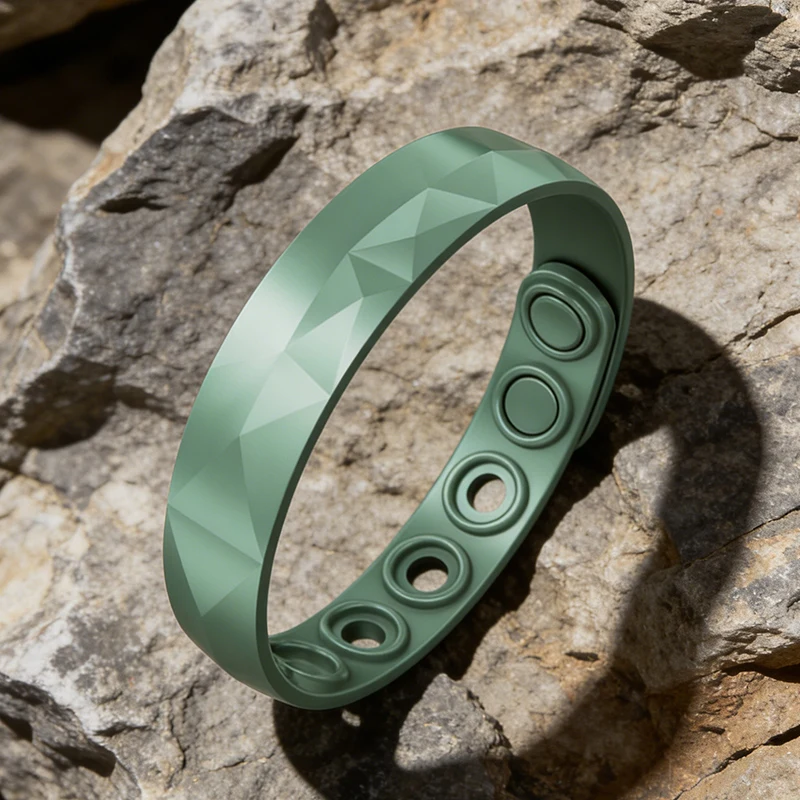 Winter wireless anti-static wristband bracelet,suitable for both men and women, anti-static balancing accessory (square style)