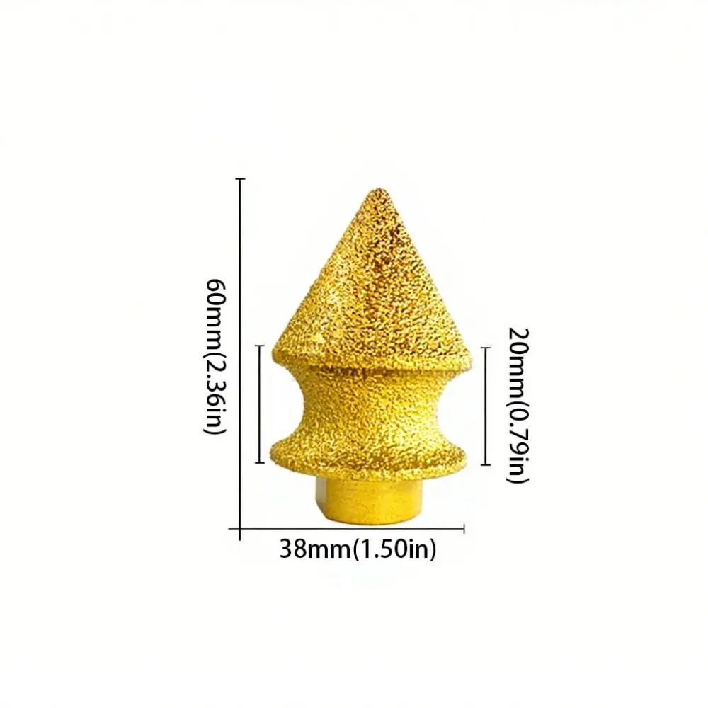 Broca de chaflán Adamas de tamaño M10, resistente al desgaste, forma redonda, abridor de agujeros agrandado, nuevo diseño, abridor de agujeros para azulejos, corte de granito