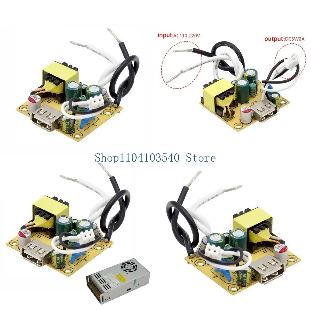 

Преобразователь мощности 02DC, стабильные и долговечные силовые модули 5 В, 2 А для энтузиастов DIY, долговечные