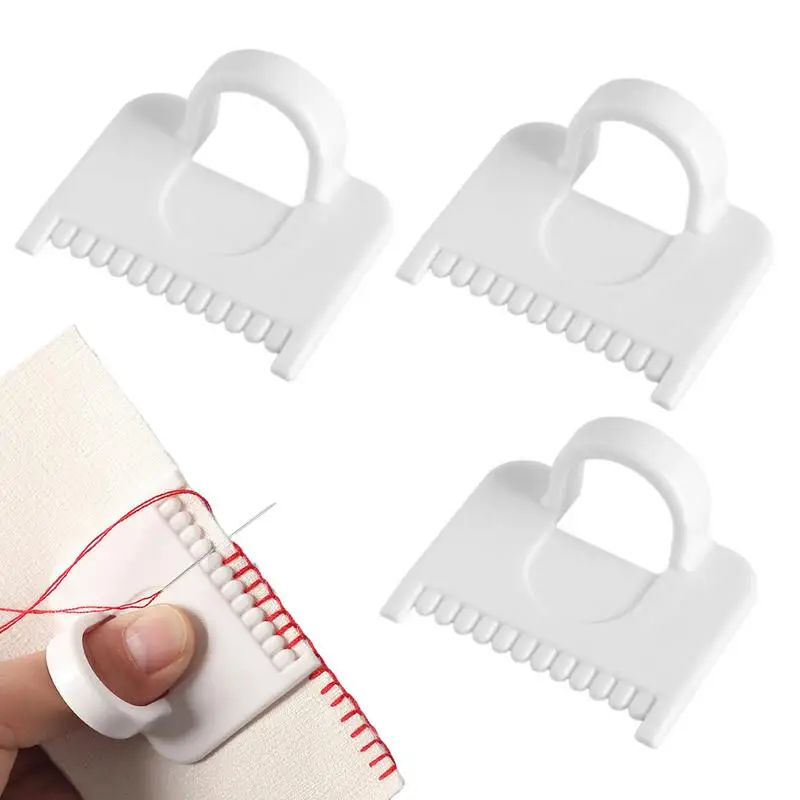 1pcs Easy Sewing Guide for Beginners & Seniors Plastic Hand Sewing Tool with 3.5mm Spacing for DIY Crafting