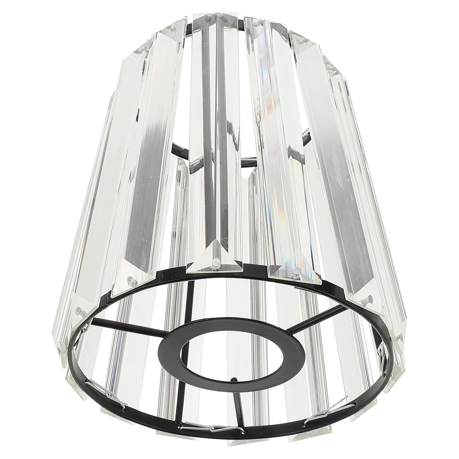 Abat-jour en verre cristal Durable pour pendentif plafond applique murale couvercle de remplacement abat-jour en verre