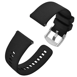 Anbeer Premium Silicone Watch Band Quick Release Rubber Watch Strap 16mm 18mm 20mm 22mm 24mm Bracelet for Smart Watch