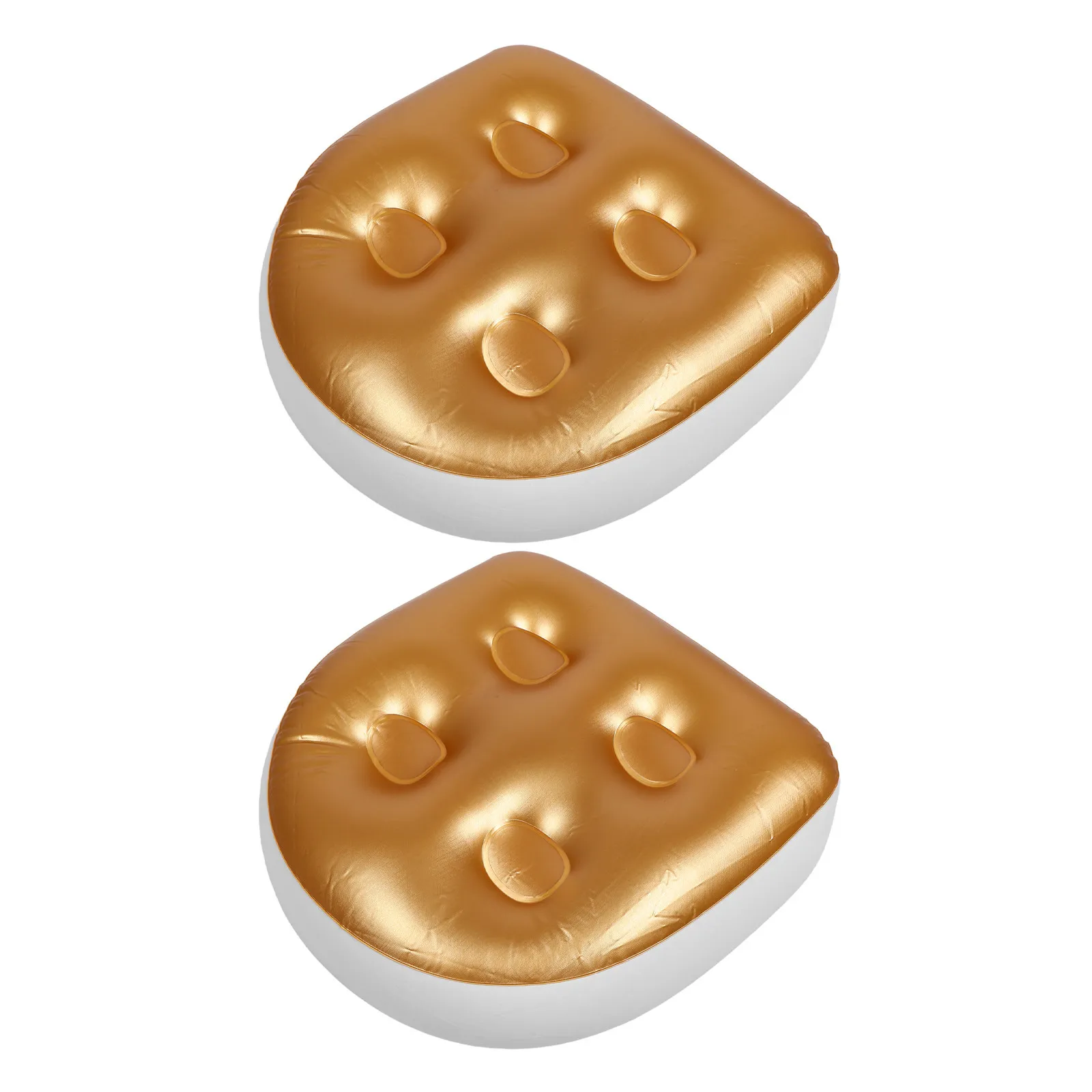 

Надувные подушки-сиденья для джакузи (2 шт.), толстые подушки-бустеры для ванны с присосками для взрослых, для увеличения комфорта, портативные