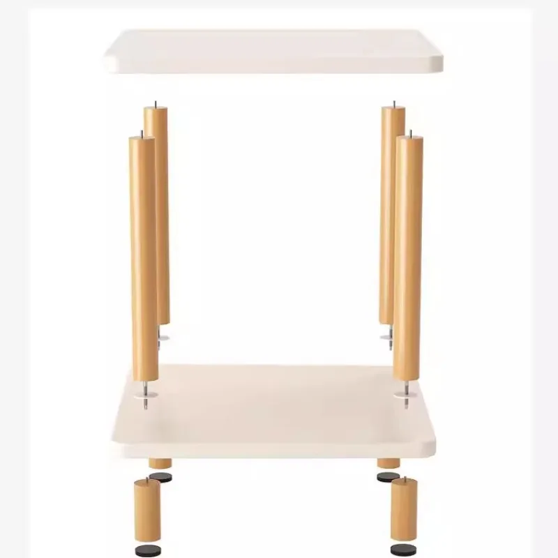 

Sofa side small table simple rectangular small coffee table living room rental house household bedroom bedside table rack