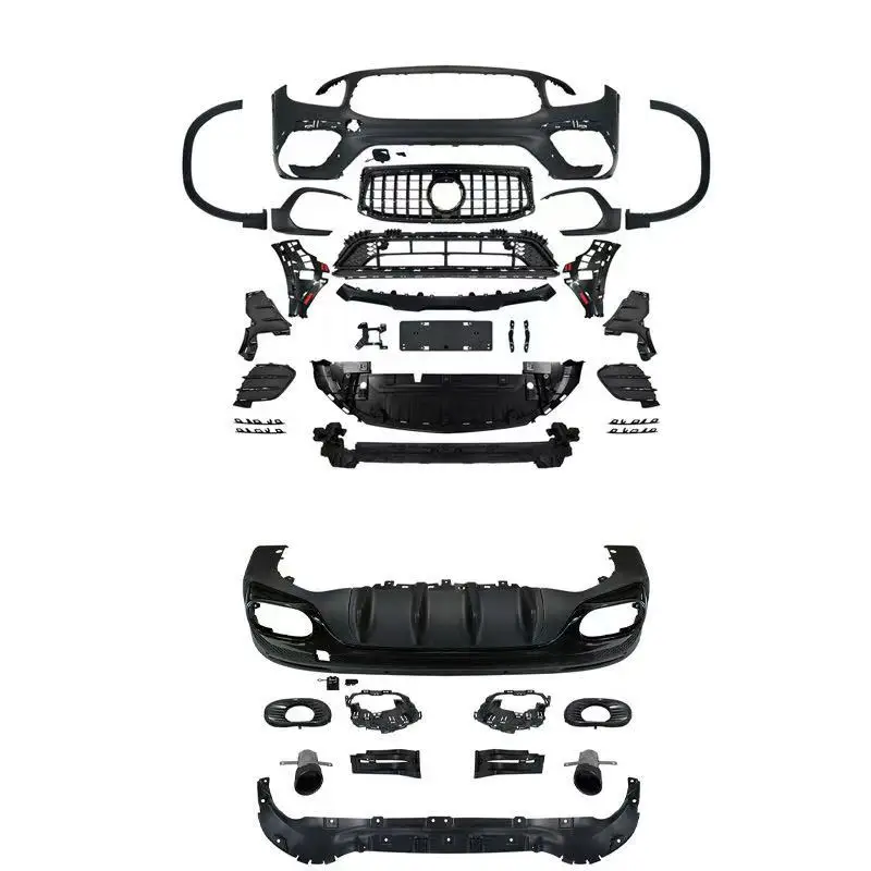 

Body Kit for 2020-2024 Mercedes Benz X247 GLB AMG35 Modified Large Bumper Kit, Front and Rear Bumper Exterior Parts