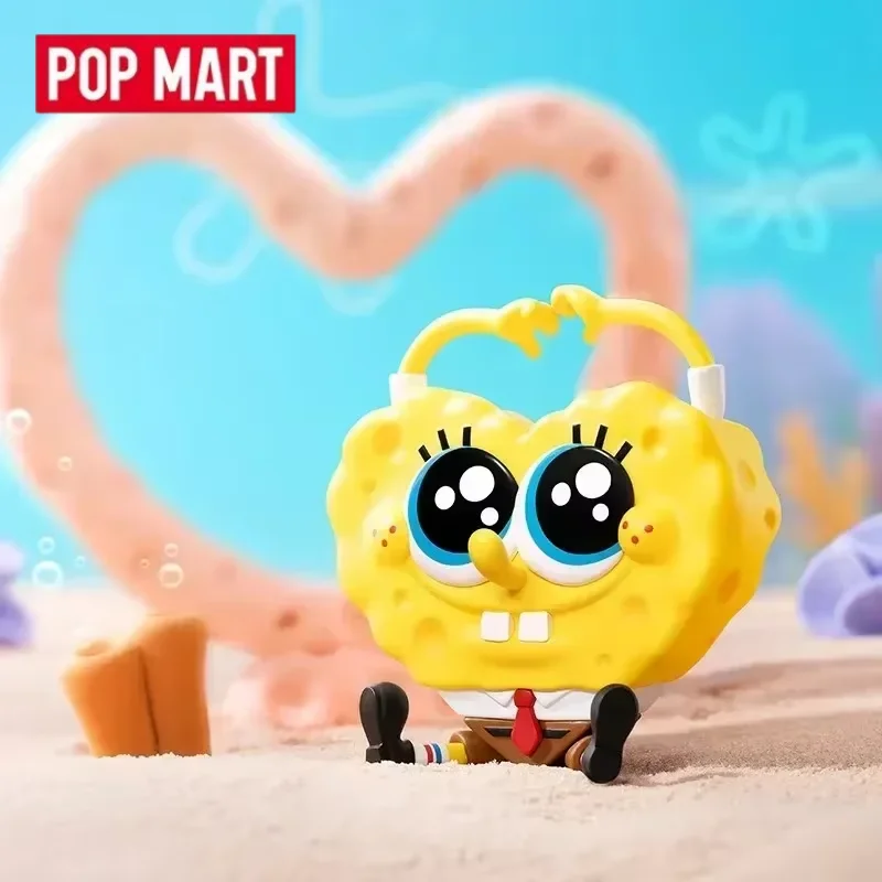 

POP MART SpongeBob SquarePants Daily Quirks Series Blind Box Toys Kawaii Anime Action Figure Surprise Genuine Original Mystery