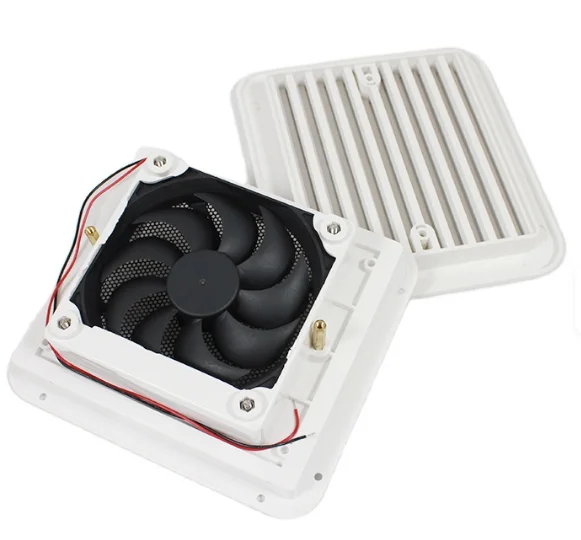 Factory Wholesale 12V High Power RV Roof Vent Fan with Insect Mesh, Ventilation Fan for Caravan Motorhome Trailer