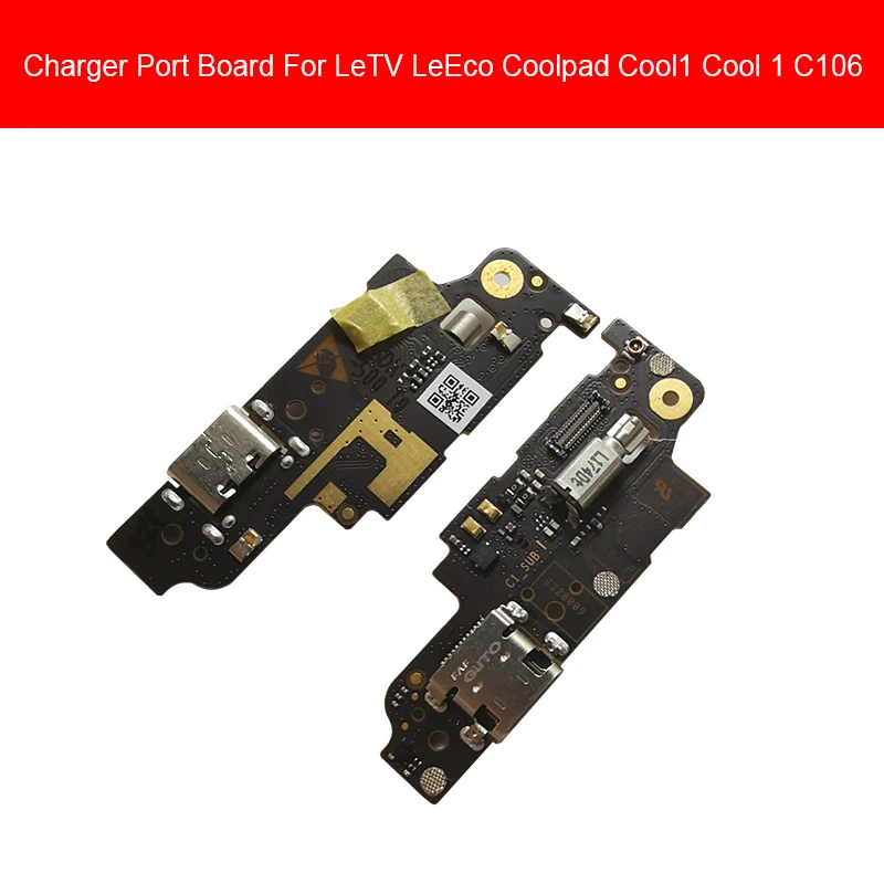 Microphone & Charger USB Jack Dock Board For Coolpad Cool1 Cool 1 Dual C106 Cool1 C103 Charging Port Usb Connector Port Board