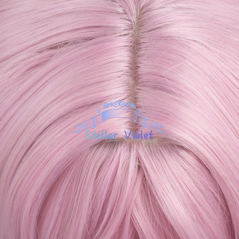 วิกผมคอสเพลย์ Citlali ทนความร้อน เกม Genshin Impact Natlan Citlali วิกผมสังเคราะห์สำหรับคอสเพลย์ 85 ซม. สีชมพูไล่เฉด วิกผมอนิเมะสำหรับงานปาร์ตี้