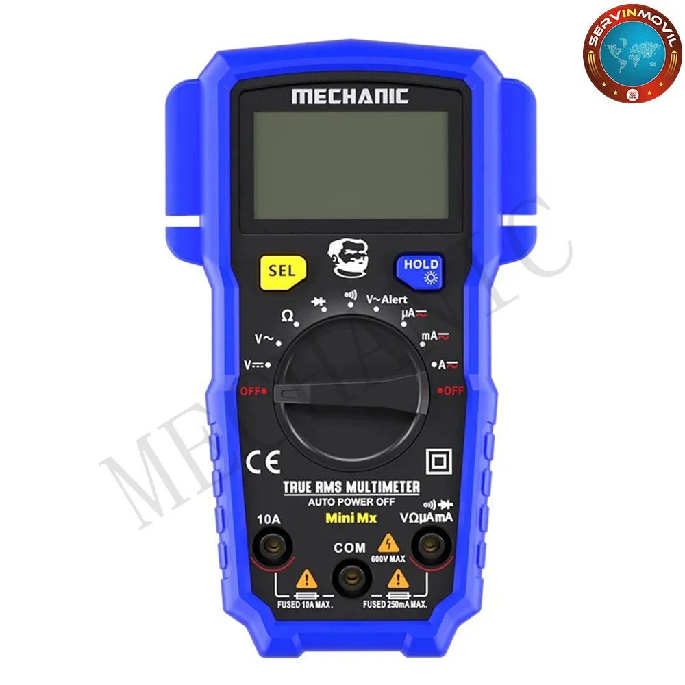 

MECHANIC Mini MX True RMS Multimeter LED 2000Count Display High Precision Intelligent NCV Measurement Temperature Detection Tool