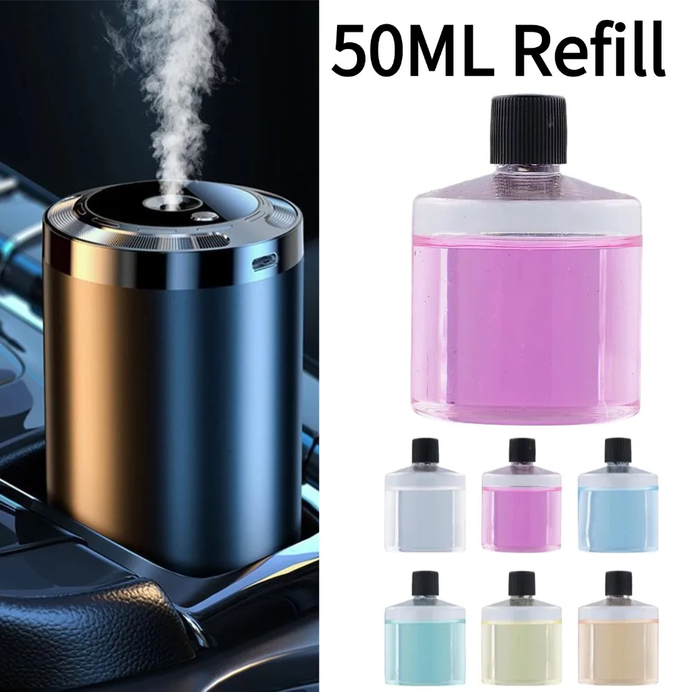 Car Aromatherapy Refill Liquid 50ml Essential Oil Replacement for Automatic Air Freshener Diffuser Fragrances Car Accessories - view 3