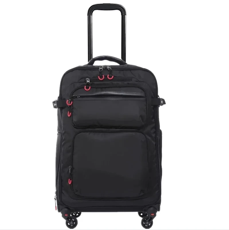 Suitcase Trolley Laptop Bag Men Spinner Wheeled Backpack 18/20/22 inch Cabin Travel Bags Waterproof Rolling Luggage Backpacks