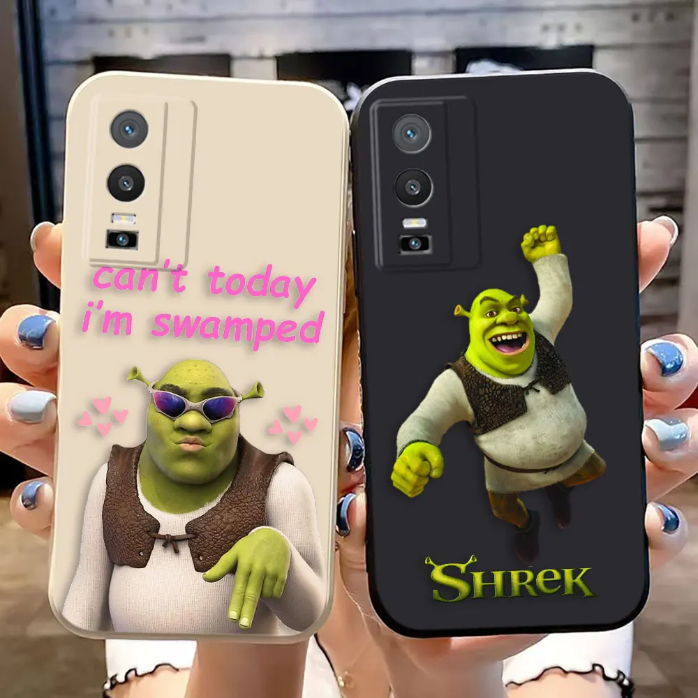 Movie S-Shrek Phone Case For VIVO Y02 Y02S Y15S Y16 Y17 Y19 Y20 Y21 Y22S Y28 Y35 Y36 Y50 Y51 Y72 Y76 Y81 Y85 Y91 Y93 Y100 5G