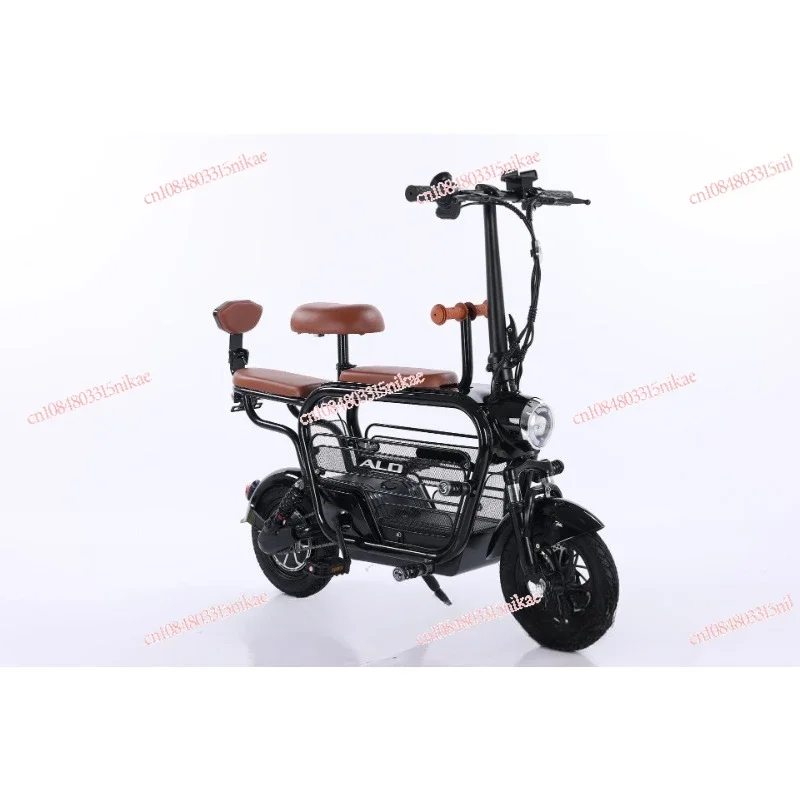 New two-wheeled pet lithium tram family folding small mobility scooter 48V