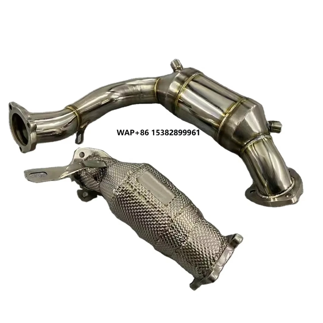 

High Quality 2.0T Exhaust Downpipe with Particle Trap Removal Front Section Auto Parts for the Exhaust Pipes Industry