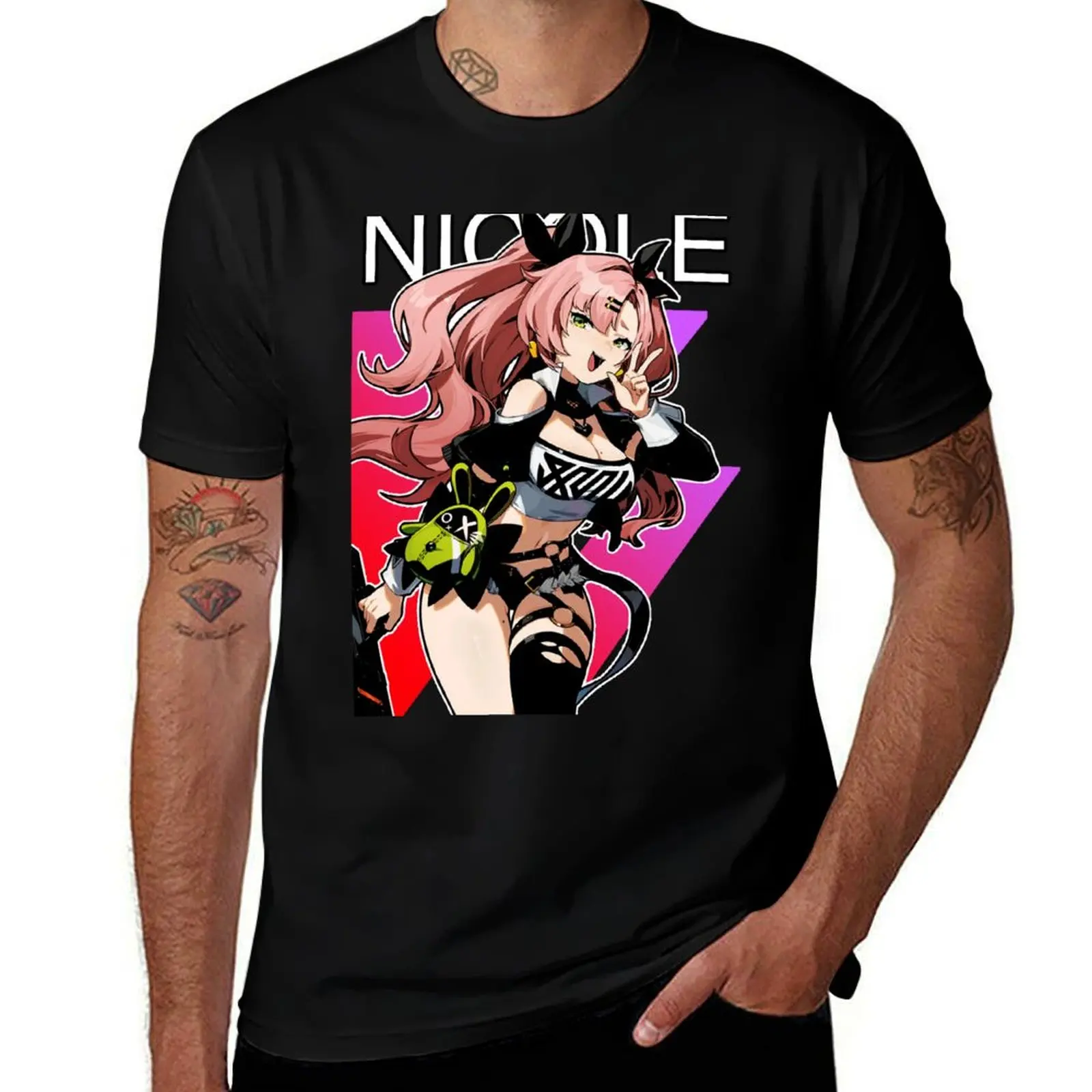 

Nicole Demara Zenless Zone Zero Shirt fan Nicole ZZZ Stickers t shirt case decals T-Shirt
