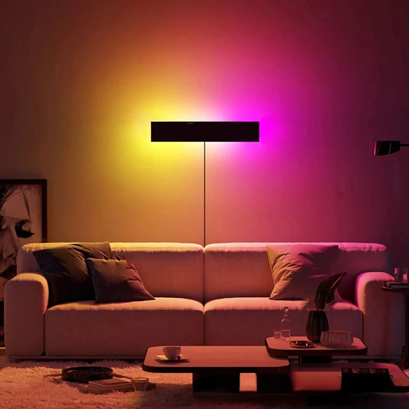 Minimalist rgb wall lights living room background wall creative decorative lights bar ktv esports room cool atmosphere lights