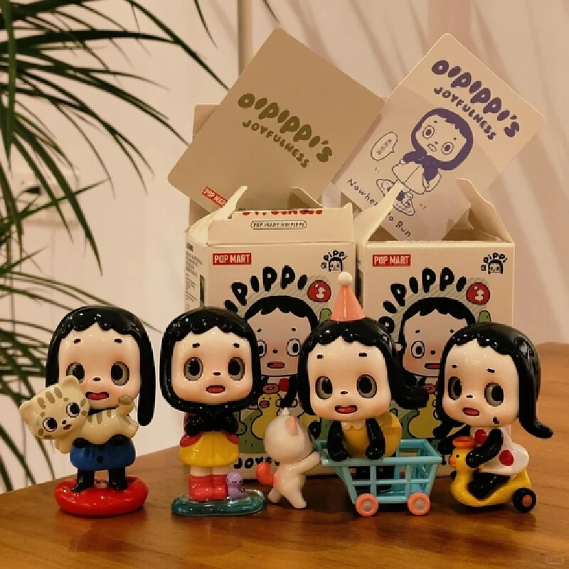 حار الأصلي POPMART OIPIPPI سلسلة تحصيل التماثيل لطيف صندوق أعمى لعبة هدية عيد ميلاد مثالية اليدوية الحرفية المقتنيات #3