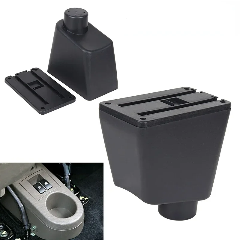 New For Renault Clio 4 Armrest For Renault Captur Clio 3 III IV Car Armrest box Car accessories Storage box cup holder ashtray