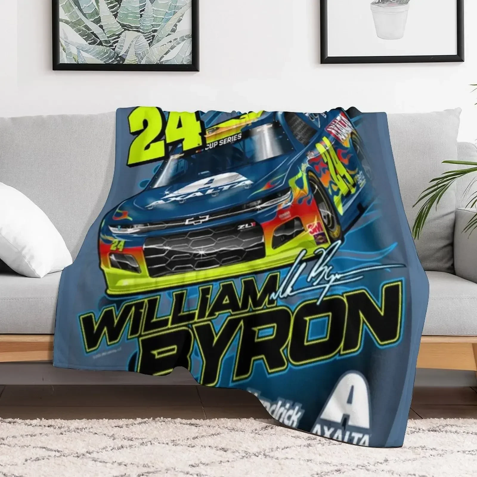 

william byron Throw Blanket Large Hair Blankets