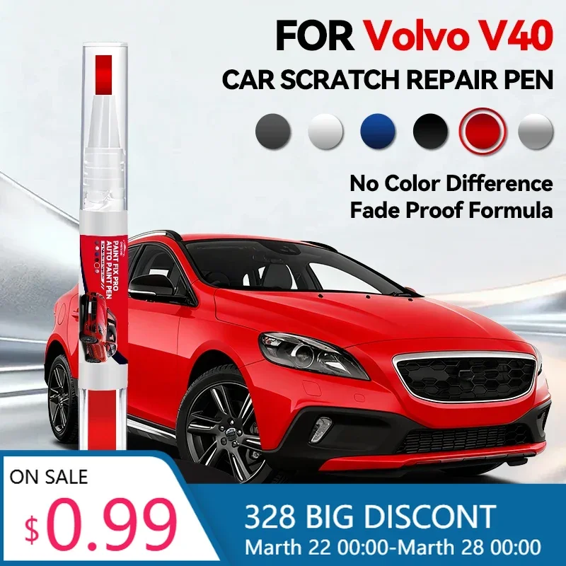 

Hot Car Dedicated For VOLVO V40 Car Paint Repair Pen Touch Up Scratch Remover DIY Auto Accessories Brown 712 Blue 713 721 Bronze