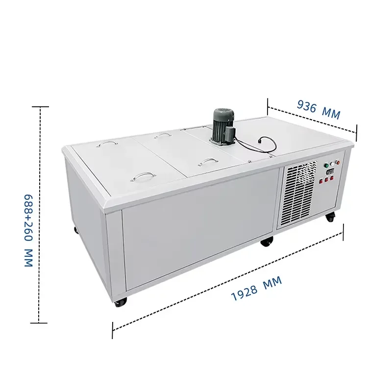 Commercial New Stainless Steel Popsicle Machine 6 Molds 16000 Pcs/day High Productivity Water & Milk Compatible