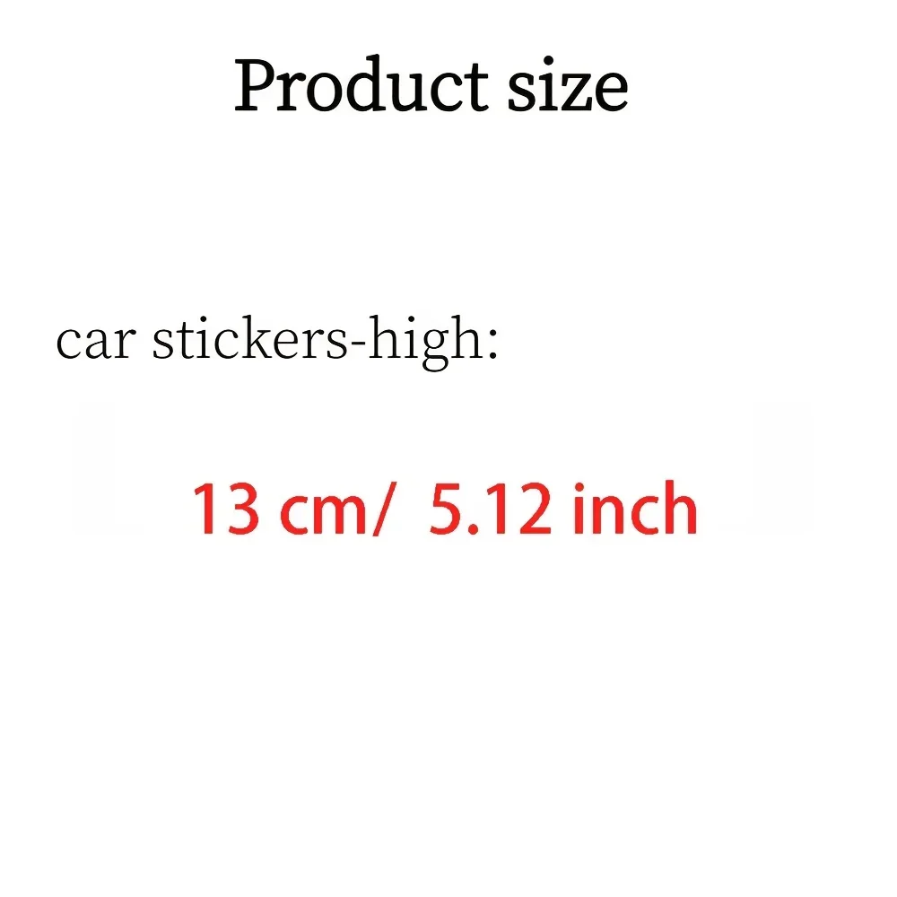 Artistic Japanese Teardrop Sticker 13cm Vinyl Decal Waterproof for Car Window Bumper Mirror Motorcycle Auto Decor