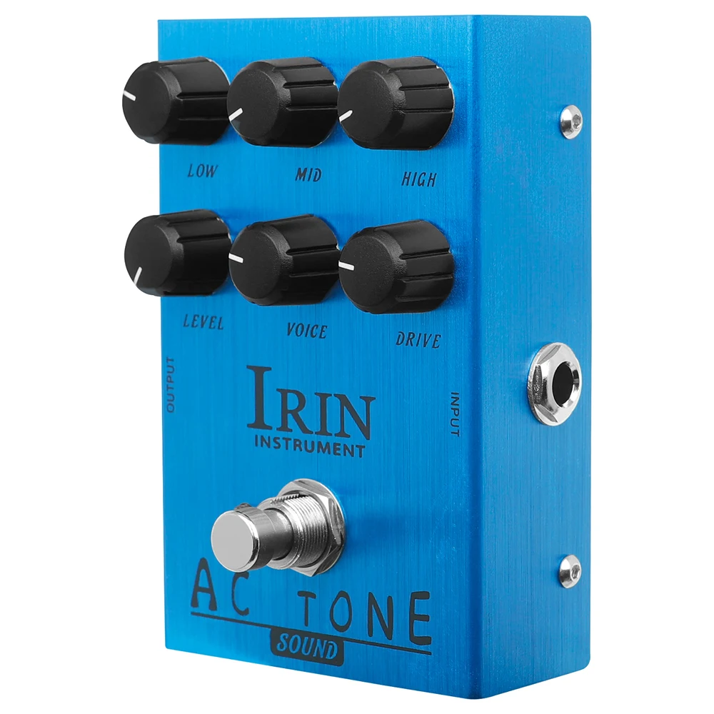 IRIN Gitarreneffektpedal Overdrive Distortion Lautsprecher Analog Classic British Rock Effect E-Bass Gitarrenpedal True Bypass 7