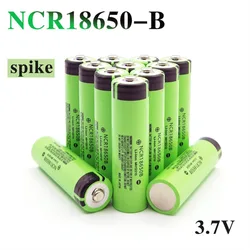 Brand New Original NCR18650 3400mAh Battery Ncr18650b 34B 3.7V 18650 3400mah Rechargeable Lithium Battery Flashlight Tip Battery