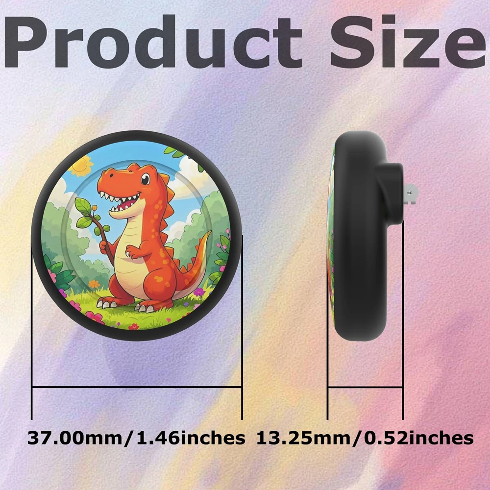Silikon-Schutzhülle für AirTag mit unsichtbarem Pin für Kinder, Senioren und Kleidung – versteckter GPS-Tracker-Halter – Detail 4