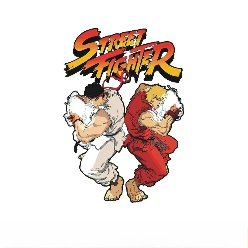 مضحك الإبداعية شارع ممر لعبة ريو كين الماجستير سيارة ملصق استخدام دراجة نارية الثلاجة ملصق حائط من الفينيل الديكور #5