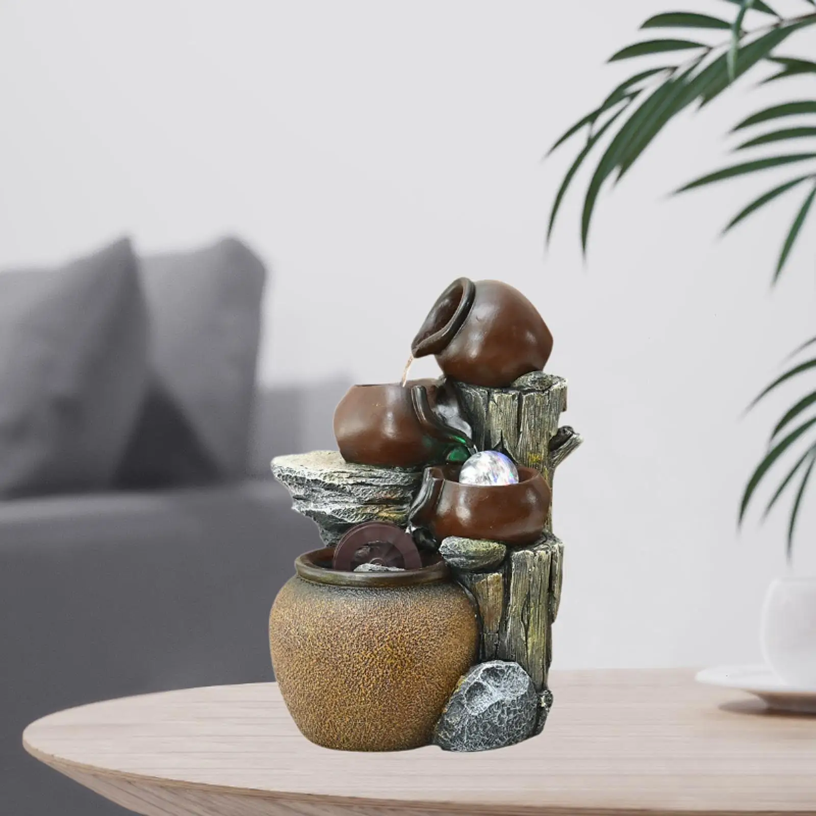 

Настольные фонтаны Внутренние фонтаны-водопад для офиса, новоселья, чайной комнаты