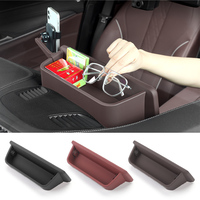 Car Dashboard Storage Box For BMW X3 X4 G01 G02 2022 2023 LHD 12.3 Inch Screen Center Console Organizer Phone Holder Organizer