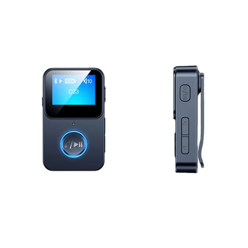 Receptor de Audio compatible con bluetooth 5,0, compatible con tarjeta TF, reproductor de MP3, transmisor FM sin pérdidas, Control remoto, fotografía