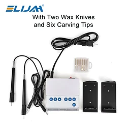 Dental Electric Wax Waxer Carver Contains Double Carving Pen Carving Wax Knife Dental Electric Wax Caring Kit For Dental Lab