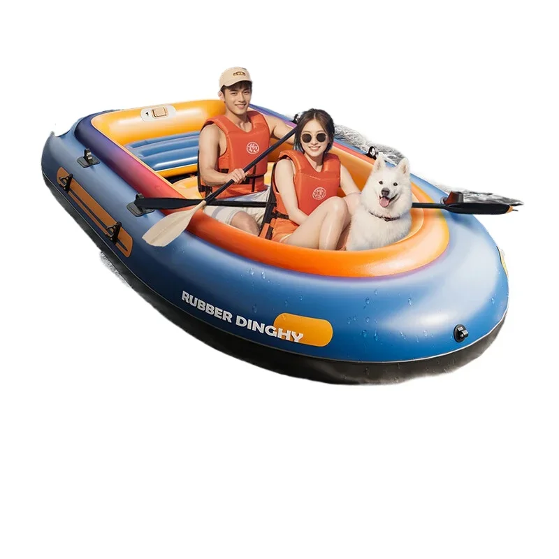 *Kayak Inflatable Boat Assault Boat Portable Folding Thickened Wear-resistant Disaster Relief Boat