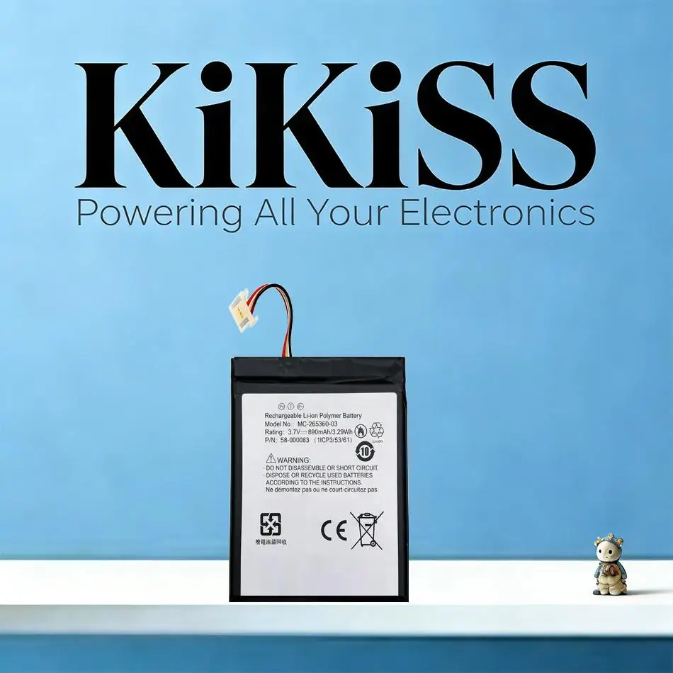 

Аккумулятор для планшета Amazon Kindle 7 7-го поколения 6 дюймов, электронная книга WP63GW 265360 58-000083 58-000151, версия с кабелем, стабильная работа, 890 мАч