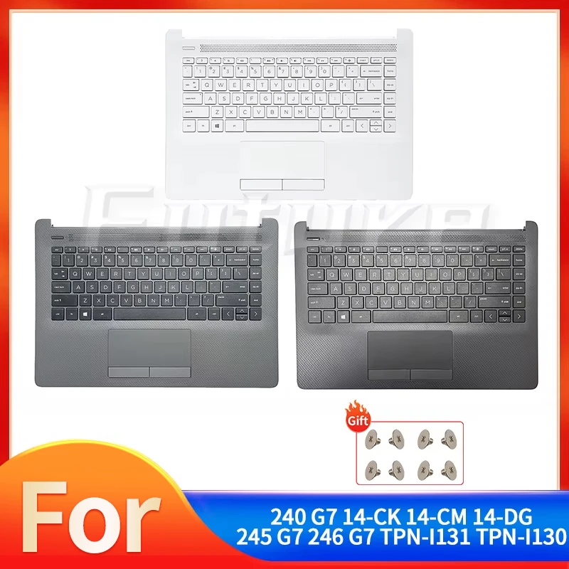 

Новинка для 14-CK 14-CM 14-DG 14Q-CS 240 G7 245-G7 246 G7 TPN-I131 упор для рук с клавиатурой США тачпад