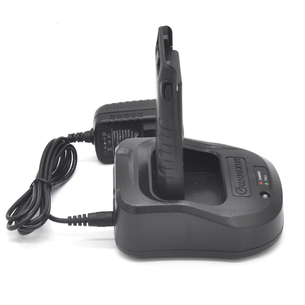 НОВОЕ оригинальное зарядное устройство с адаптером для радио рации Wouxun KG-UV9D, двусторонняя радиосвязь, вилка стандарта ЕС/США
