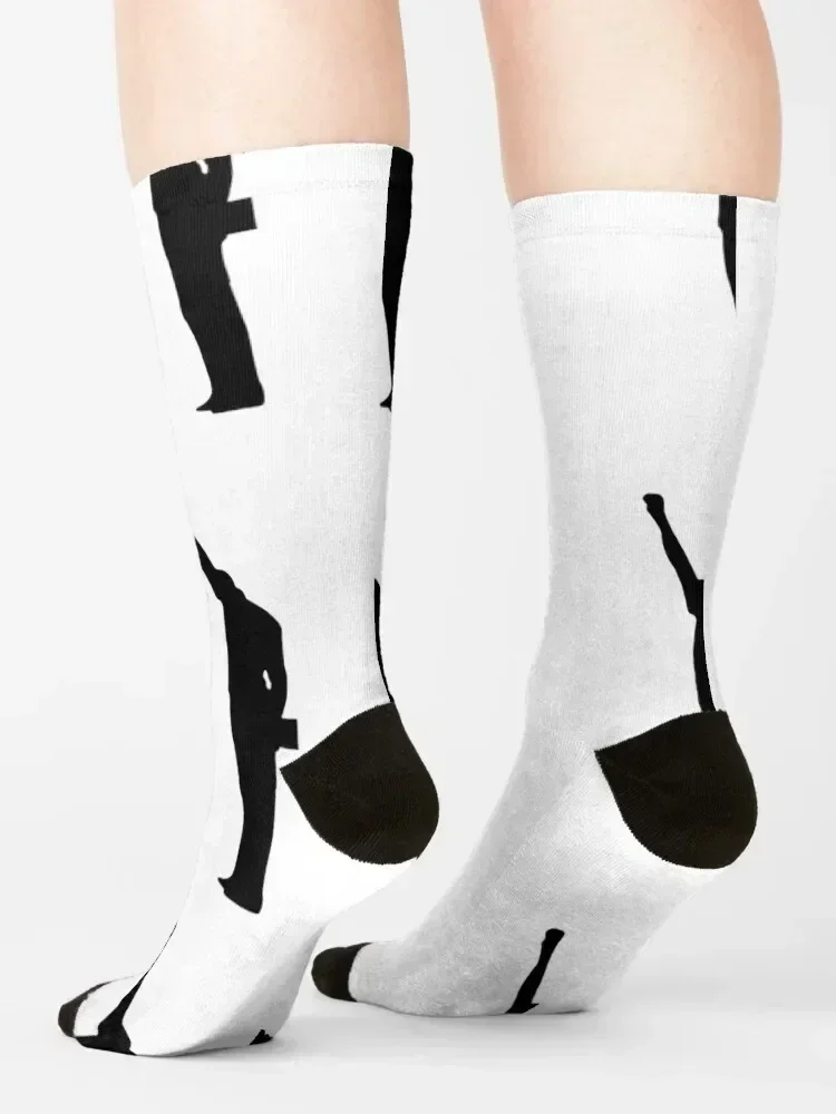 The Struggle Socks hockey Sports hiphop cartoon Mens Socks Women's