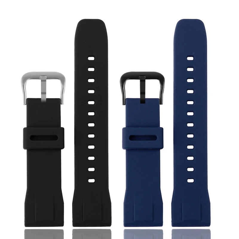 Quick release Silicone watch strap for Casio PROTREK series PRW-60/PRW-70YT/50/30 PRG-600YB/650 PRW-6600 Sport waterproof Wrist